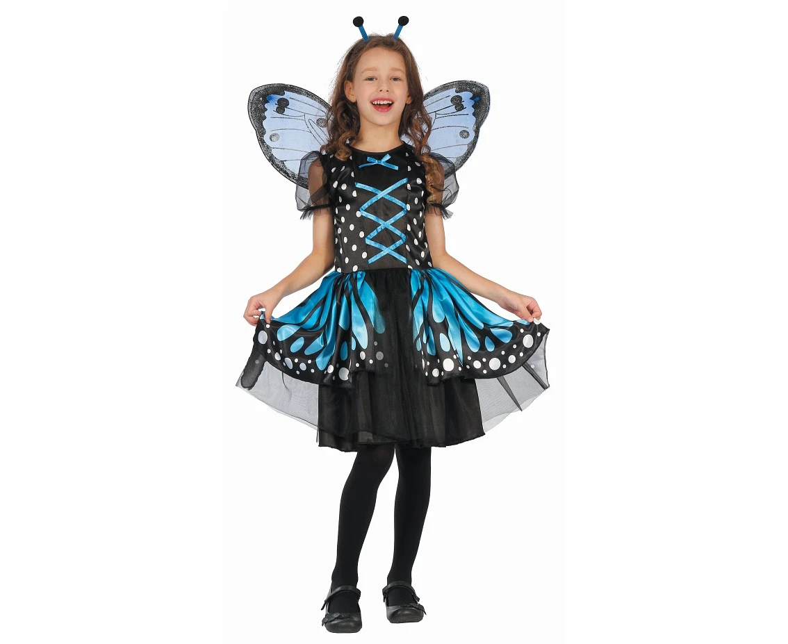 Role play-set for kids Butterfly Fairy (dress, hairband, wings), size 110/120 cm